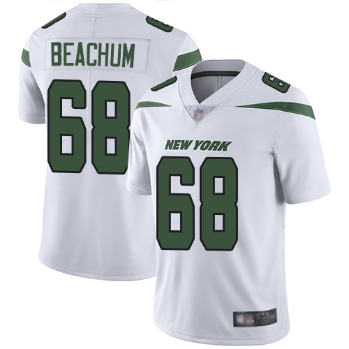 New York Jets Limited White Men Kelvin Beachum Road Jersey NFL Football #68 Vapor Untouchable